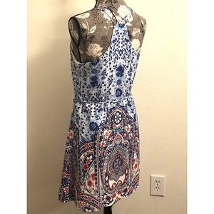 Anthropologie Dresses - ANTHRO pink owl paisley sleeveless dress π Anthropologie Dresses - ANTHRO pink owl paisley sleeveless dress π